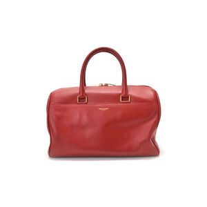 Saint Laurent Duffle Bag Red Calfskin